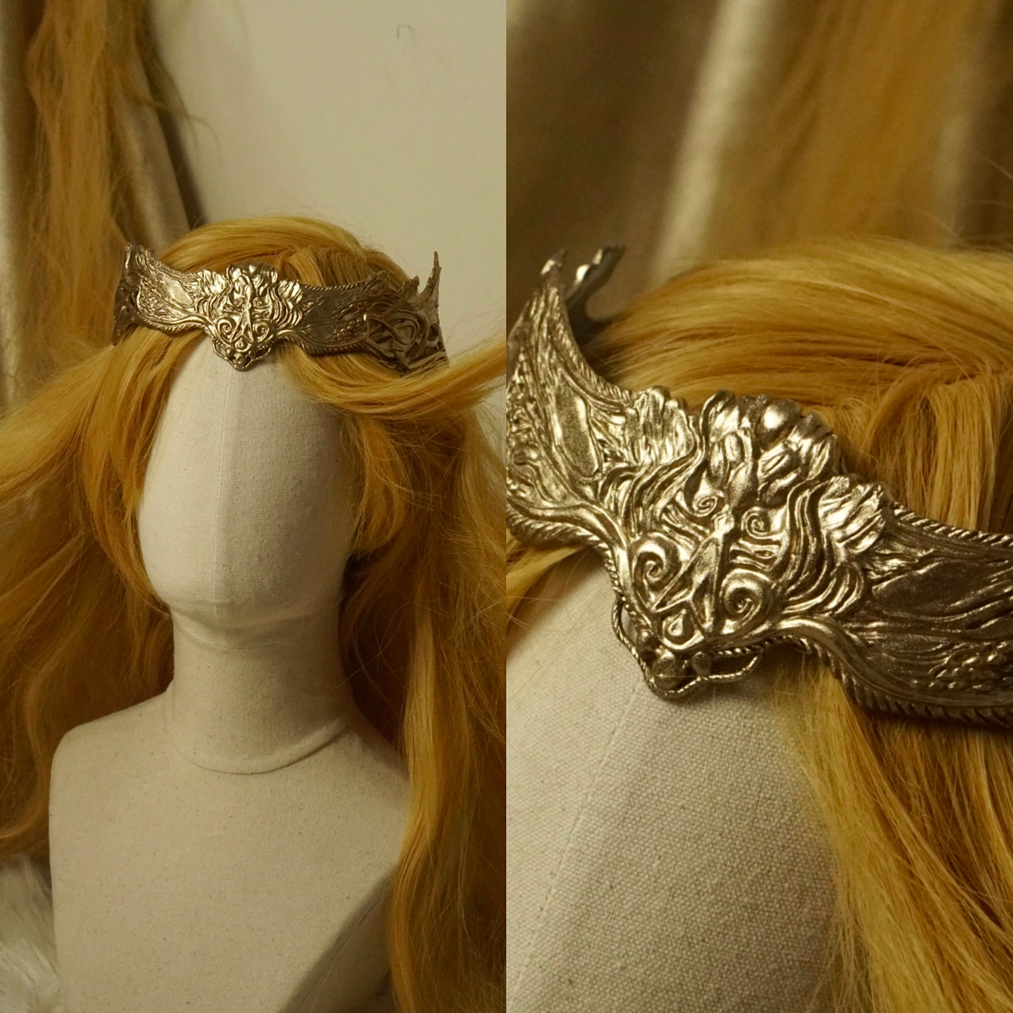 Circlet of Light Miquella's Crown Elden Ring Cosplay Accessories - Custom Made